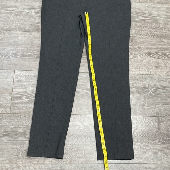 NWOT Fabulously Slimming Perfect Stretch By Chico’s Charcoal Pull On Pants 6P - Picture 10 of 16